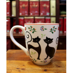 Mug Maxi Happy Cats - Compagnie Anglaise des Thés