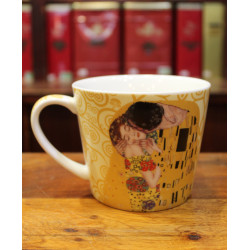 Grand Mug Insolence Klimt écru 61cl - Compagnie Anglaise des Thés