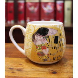 Mug Volupté Klimt écru - Compagnie Anglaise des Thés