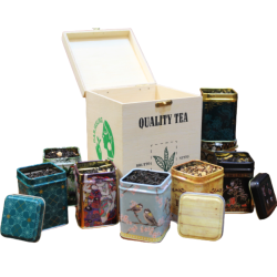 Coffret Cadeau TEA LOVER noir - 8 Thés noirs