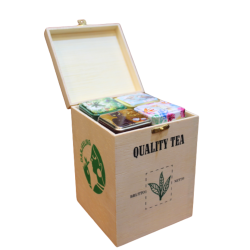 Coffret Cadeau TEA LOVER vert - 8 Thés verts