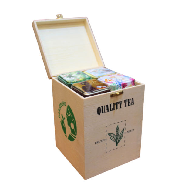 Coffret Cadeau TEA LOVER vert - 8 Thés verts