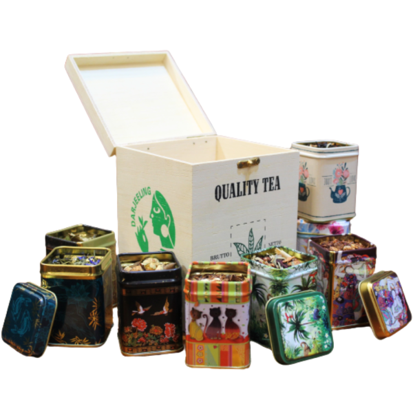 Coffret Cadeau TEA SPIRIT BIO - Compagnie Anglaise des Thés - assortiment thés rooibos infusions