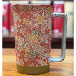 Mug Japonais Fleurs - Compagnie Anglaise des Thés