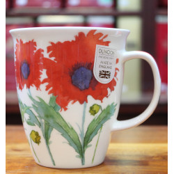 Mug Dunoon Coquelicot - Compagnie Anglaise des Thés