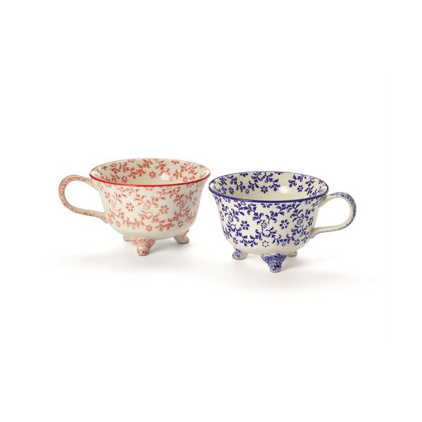 Mug à pieds Bleu - Compagnie Anglaise des Thés