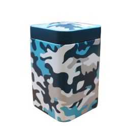 Boîte Camouflage Bleu Foncé - Compagnie Anglaise des Thés