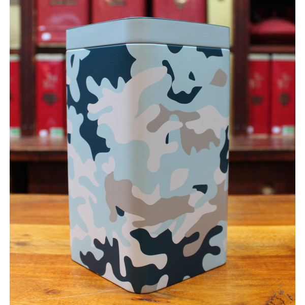Boîte Camouflage Bleu Clair 500grs - Compagnie Anglaise des Thés