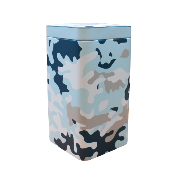 Boîte Camouflage Bleu Clair 500grs - Compagnie Anglaise des Thés