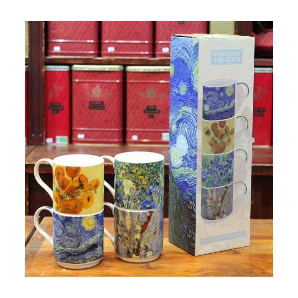 Coffret Mugs Van Gogh - Compagnie Anglaise des Thés