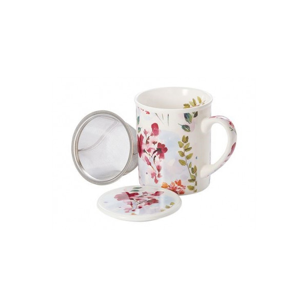 Tisanière Fleurs de Printemps - Compagnie Anglaise des Thés
