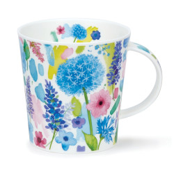 Mug Dunoon  Jardin Fleuri Bleu - Compagnie Anglaise des Thés