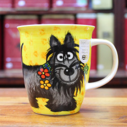 Mug Dunoon Chien Noir - Compagnie Anglaise des Thés