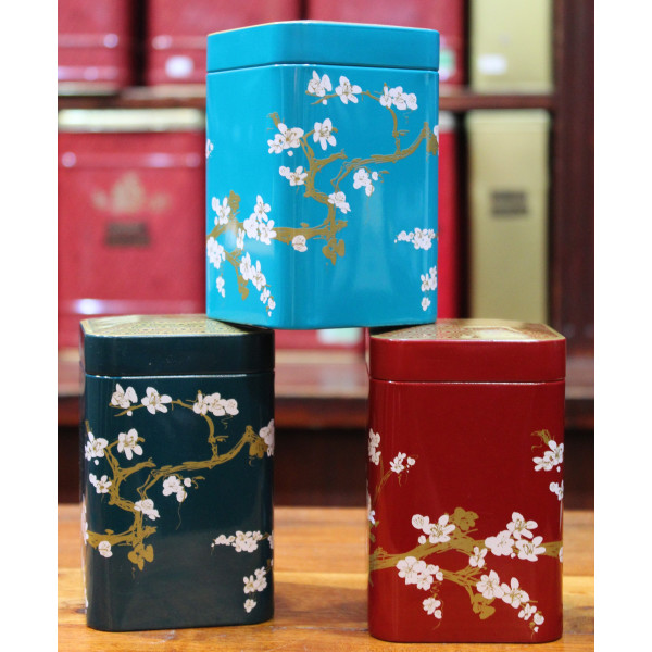Boîte Cerisier Japonais Turquoise - Compagnie Anglaise des Thés