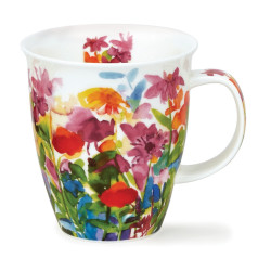 Mug Dunoon Champ fleurs Printemps - Compagnie Anglaise des Thés