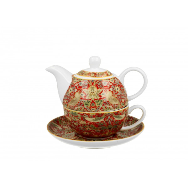 Théière Solitaire Strawberry - Compagnie Anglaise des Thés
