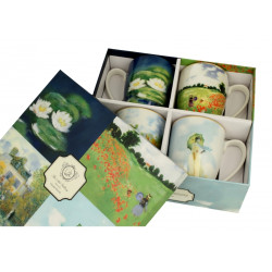 Coffret Mugs Claude Monet- Compagnie Anglaise des Thés