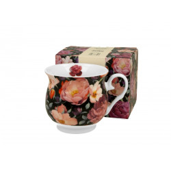 Mug Retro Roses Foncé - Compagnie Anglaise des Thés