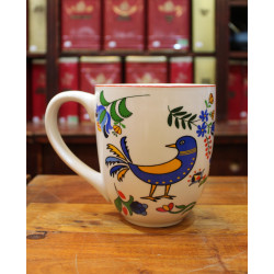 Mug Maxi Oiseau bleu et jaune - Compagnie Anglaise des Thés