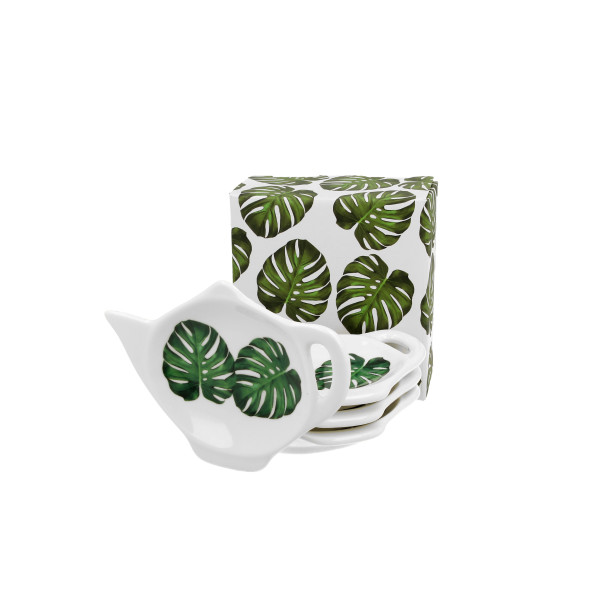 Soucoupe Monstera - Compagnie Anglaise des Thés