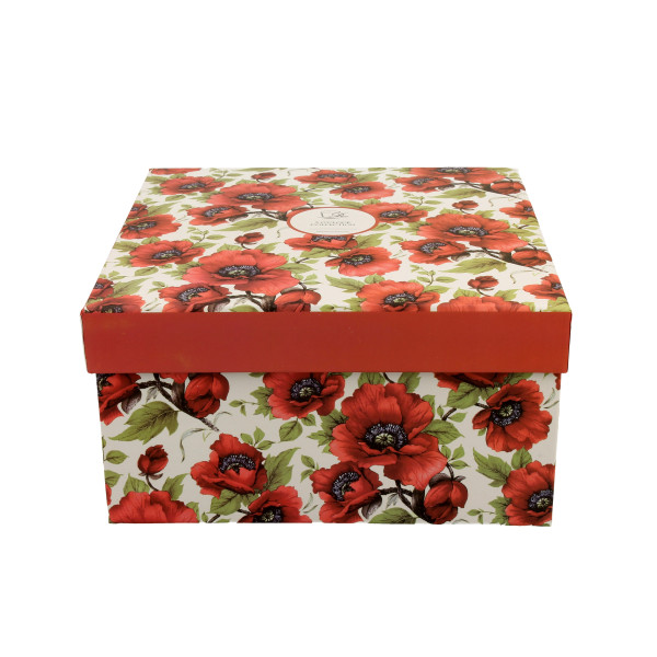 Mug et Soucoupe Coquelicots - Compagnie Anglaise des Thés