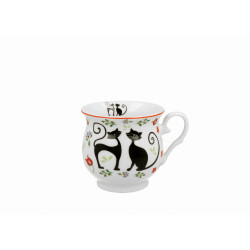 Mug Retro Happy Cats - Compagnie Anglaise des Thés