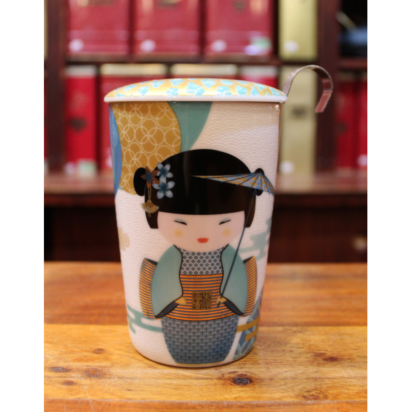Tisanière Geisha bleue - Compagnie Anglaise des Thés