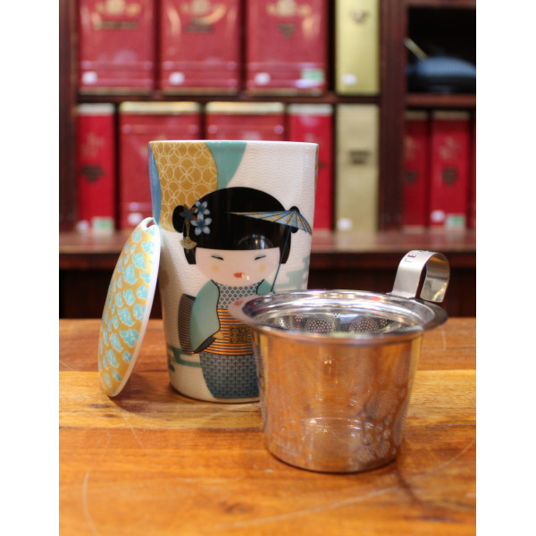 Tisanière Geisha bleue - Compagnie Anglaise des Thés