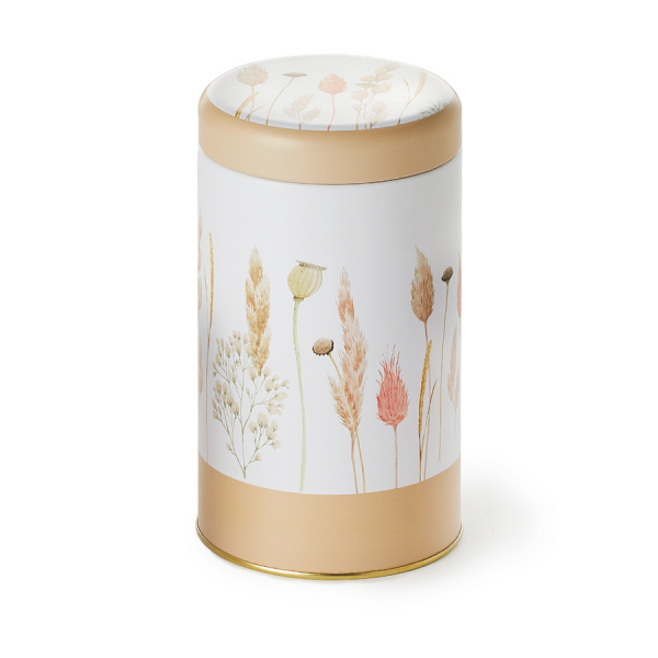 Boîte Cylindrique Cosy beige - Compagnie Anglaise des Thés