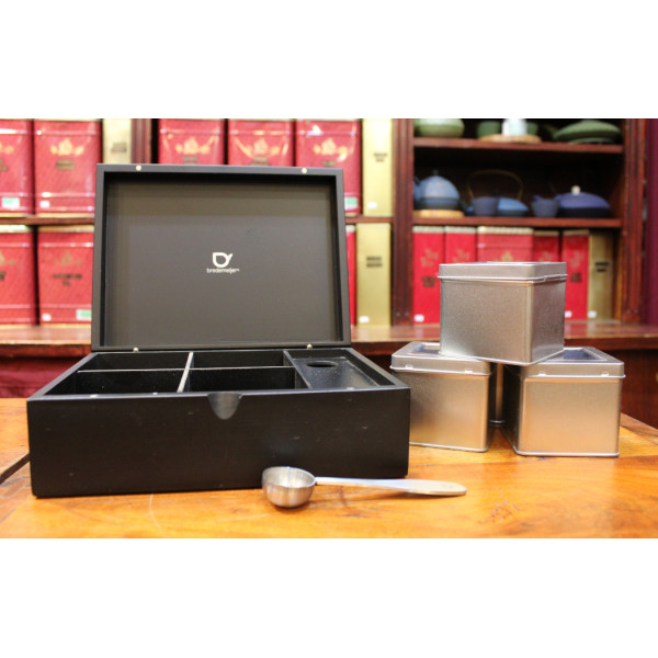 Coffret en Bambou Noir - Compagnie Anglaise des Thés
