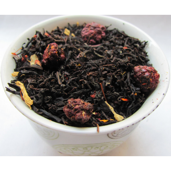 Tasse Thé FRUITS ROUGES FRUTS JAUNES - Thé noir TUTTI FRUTTI - Compagnie Anglaise des Thés