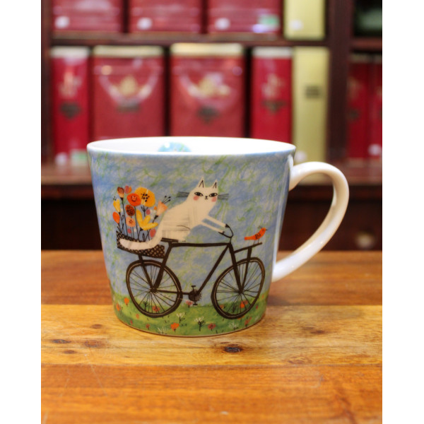 Mug Chat à Vélo - Compagnie Anglaise des Thés