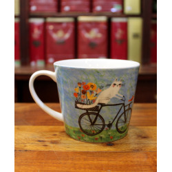 Mug Chat à Vélo - Compagnie Anglaise des Thés