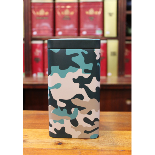 Boîte Camouflage Bleu Foncé 500grs - Compagnie Anglaise des Thés