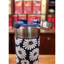 Thermos Marguerite bleue 50cl - Compagnie Anglaise des Thés