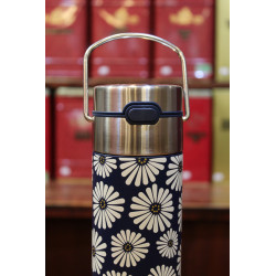 Thermos Marguerite bleue 50cl - Compagnie Anglaise des Thés