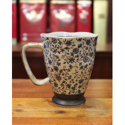 Mug Japonais Tsubaki bleu - Compagnie Anglaise des Thés