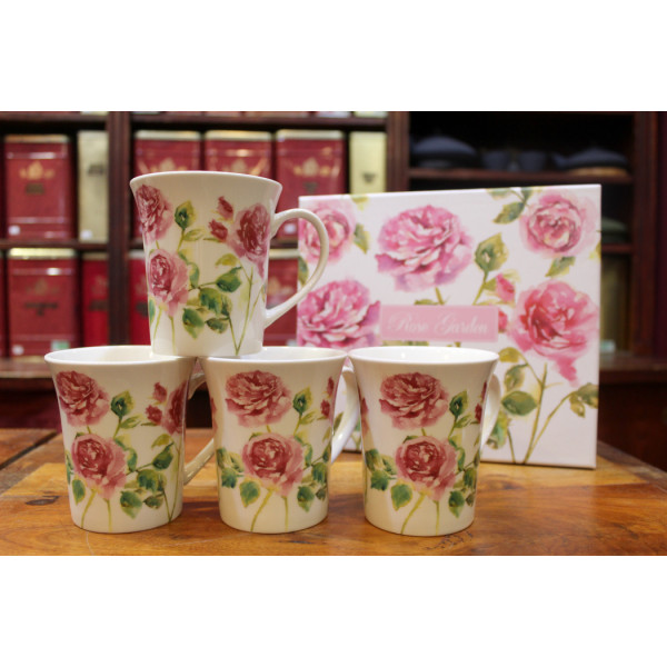 Coffret Mugs Roses - Compagnie Anglaise des Thés
