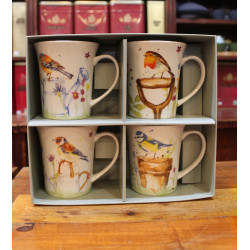 Coffret Mugs Birds - Compagnie Anglaise des Thés