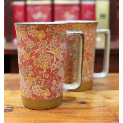 Mug Japonais Fleurs - Compagnie Anglaise des Thés