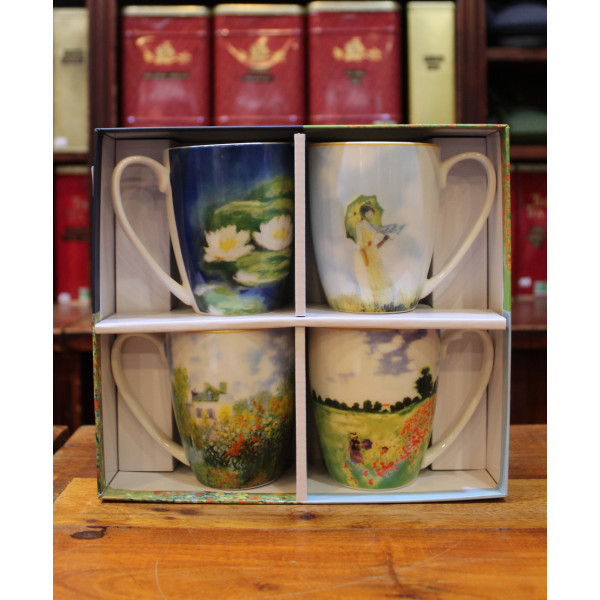 Coffret Mugs Claude Monet- Compagnie Anglaise des Thés