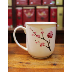 Mug Fleur de Cerisier en porcelaine - Compagnie Anglaise des Thés