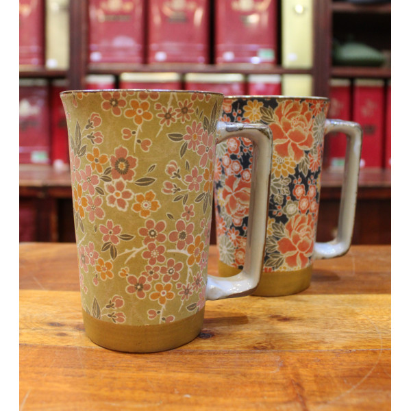 Mug Japonais Fleurs - Compagnie Anglaise des Thés