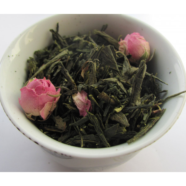 Tasse Thé Rose d'Ispahan -Thé vert ISPAHAN - Compagnie Anglaise des Thés