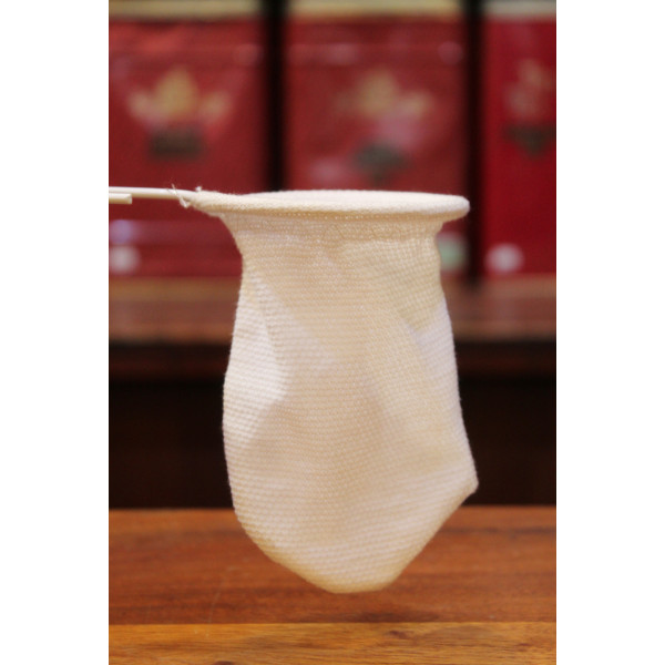 Chaussette à thé Ø 7cm coton bio - Compagnie Anglaise des Thés