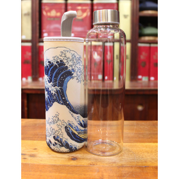Gourde en verre Fuji Hokusai - Compagnie Anglaise des Thés