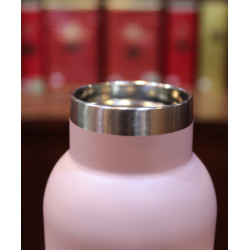 Gourde isotherme en inox Rose pastel - Compagnie Anglaise des Thés