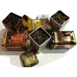 Assortiment 6 Thés Noirs Parfumés - Idée Cadeau!