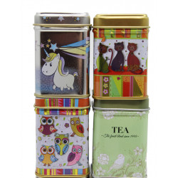 Assortiment 4 Thés Verts Parfumés - Idée Cadeau! THÉS PARFUMÉS- 1