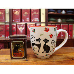 Mug Maxi Happy Cats - Compagnie Anglaise des Thés